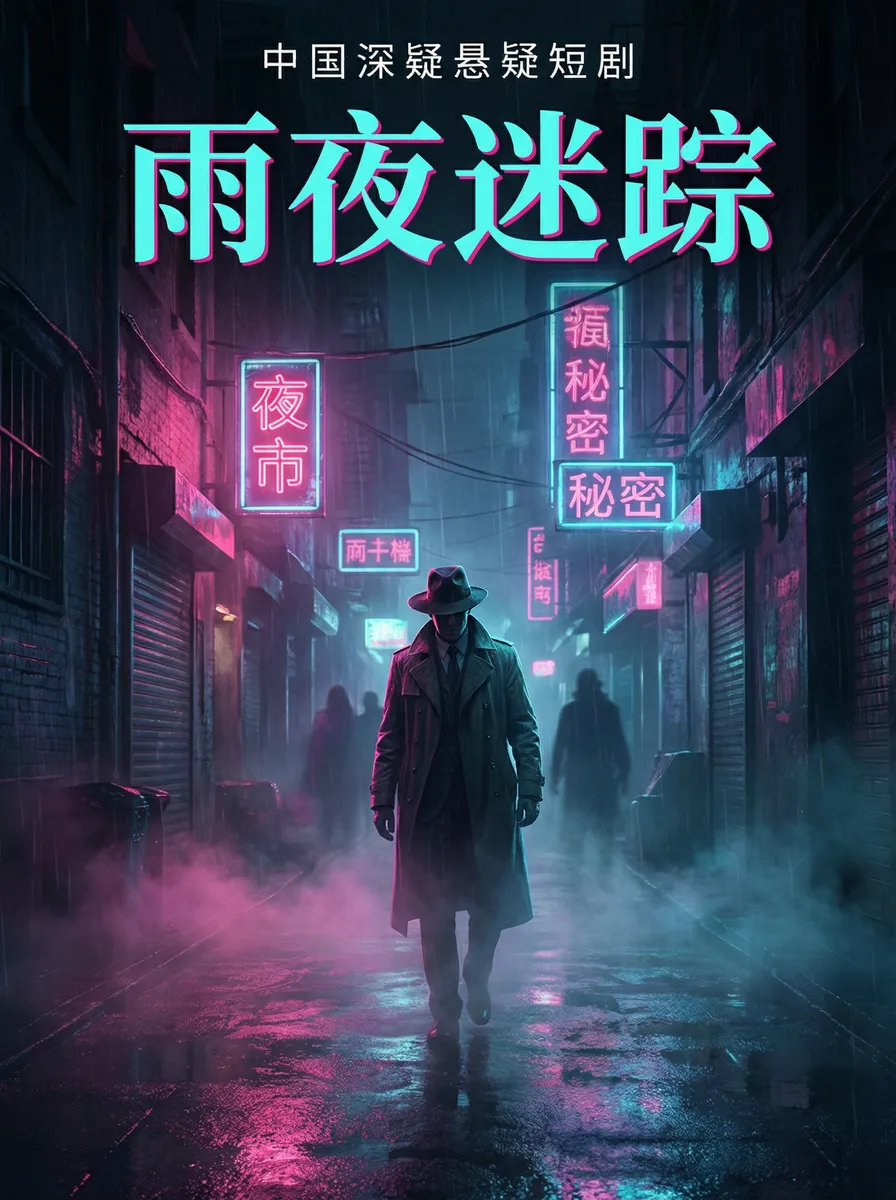 51网站 悬疑追踪短剧 - 雨夜迷踪海报
